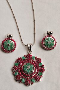 jewellery, precious stones, gems, ruby, stones, necklace, fashion, earring, jewelry, accessory, metal, ornament, hand-made, fashionable, brown jewelry